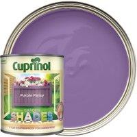 Cuprinol Garden Shades Matt Wood Treatment - Purple Pansy - 1L