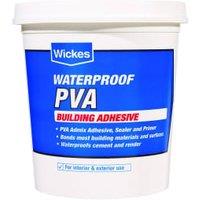 Wickes Waterproof PVA Building Adhesive - 1L