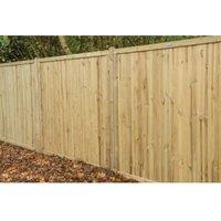 Forest Garden Pressure Treated Acoustic Fence Panel - 1830 x 1800mm - 6 x 6ft - Pack of 3