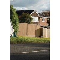 Forest Garden Pressure Treated Acoustic Fence Panel - 1830 x 1800mm - 6 x 6ft - Pack of 5