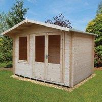 Shire Berryfield Double Door Garden Cabin - 11 x 8ft