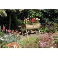 Rowlinson Pressure Treated Marberry Barrel Planter - 715 x 1000mm