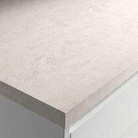 Wickes Matt Laminate Upstand - Woodstone Blanc 70 x 12mm x 3m