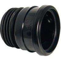 FloPlast 110mm Black Universal Pipe Connector