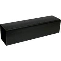 FloPlast 65mm Black Square Line Downpipe - 2.5m