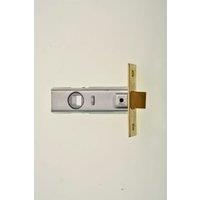 Wickes Brass Tubular Door Latch - 64mm