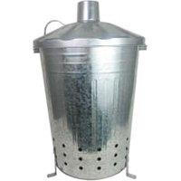 Apollo Galvanised Steel Garden Incinerator - 80L