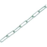 Wickes Zinc Plated Steel Welded Chain - 3 x 26 x 2000mm