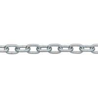 Wickes Zinc Plated Steel Welded Chain - 7 x 28 x 2000mm