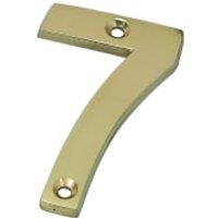 Wickes Brass Door Number - 7