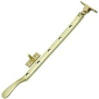 Wickes Brass Victorian Style Window Casement Stay - 254mm