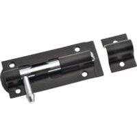 Wickes Black Tower Bolt - 76mm