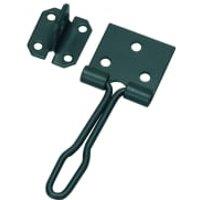 Wickes Door Hasp & Staple Wire - Black 103mm