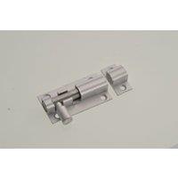 Wickes Satin Aluminium Barrel Bolt - 50mm