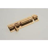 Wickes Brass Barrel Bolt - 75mm