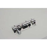 Wickes Chrome Barrel Bolt - 50mm