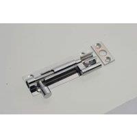 Wickes Chrome Necked Barrel Bolt - 75mm