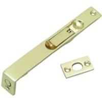 Wickes Brass Lever Action Flush Bolt - 150mm