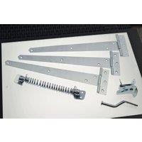Wickes Garden Gate Hinge Kit - Galvanised