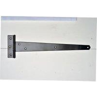 Wickes Medium Duty Tee Hinge - Black Japanned 300mm