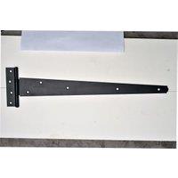 Wickes Medium Duty Tee Hinge - Black Japanned 450mm