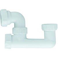 Floplast TLB45 White Low Level Bath Trap - 40mm