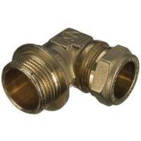Primaflow Brass Compression Male Elbow - 19 x 22mm