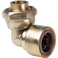 Primaflow Copper Push-Fit Bent Tap Connector - 15mm x 1/2in