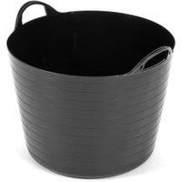 Wickes Soft Black Flexi Tub - 40L
