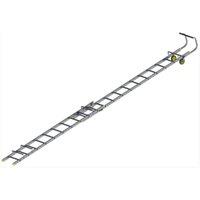 Werner Double Section 6.01m Aluminium Roof Ladder