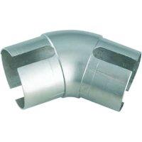 Rothley Handrail 135 Elbow - Brushed Nickel