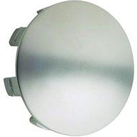 Rothley Shallow End Caps for Handrail - Brushed Nickel - Pack of 2