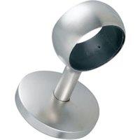 Rothley Straight Post Handrail Bracket - Brushed Nickel