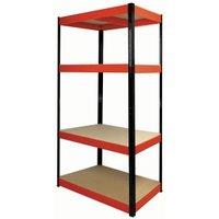 Rb Boss Shelf Kit 4 Wood Shelves - 1800 x 900 x 400mm 300kg Udl