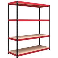 Rb Boss Shelf Kit 4 Wood Shelves - 1800 x 1600 x 600mm 300kg Udl