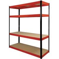 Rb Boss Shelf Kit 4 Wood Shelves - 1800 x 900 x 300mm 500kg Udl