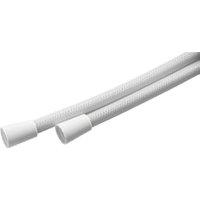 Wickes PVC White Shower Hose - 1.5m