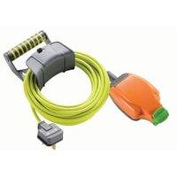Masterplug 13A Pro-XT Weatherproof Trailing Socket High Visibility Cable - 10m