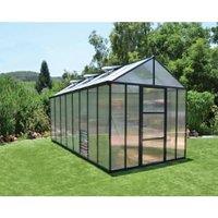 Palram Canopia Glory Aluminium Frame Apex Greenhouse - 8 x 16ft