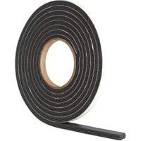 Wickes 3.5m Extra Thick Draught Seal - Black