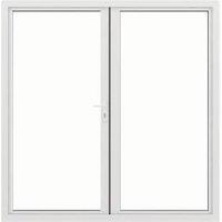 JCI Aluminium Inwards Opening White French Door - 1190mm