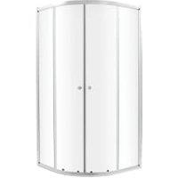 Wickes Chrome Quadrant Sliding Shower Enclosure - 800 x 800mm