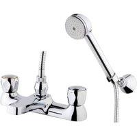 Wickes Trade Chrome Bath Shower Mixer Tap