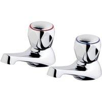 Wickes Trade Chrome Bath Taps