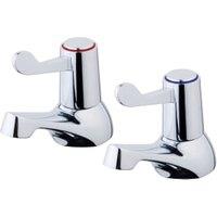Wickes Medino Chrome Bath Taps
