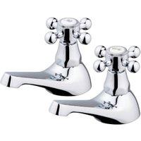 Wickes Classic Chrome Bath Taps