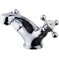 Wickes Classic Chrome Mono Basin Mixer Tap