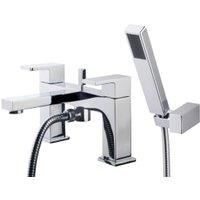 Wickes Kubic Chrome Bath Shower Mixer Tap