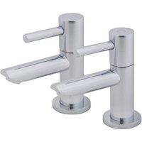 Wickes Mirang Chrome Basin Taps