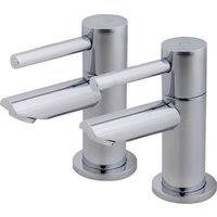 Wickes Mirang Chrome Bath Taps